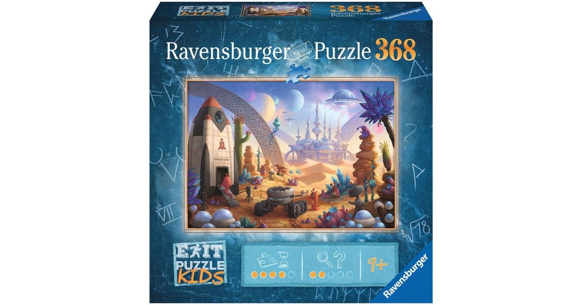 Ravensburger EXIT Puzzle Kids: Weltraum (368 Teile)