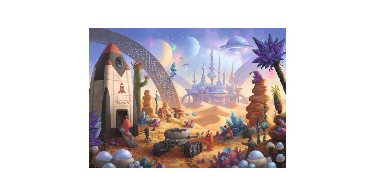 Ravensburger EXIT Puzzle Kids: Weltraum (368 Teile)