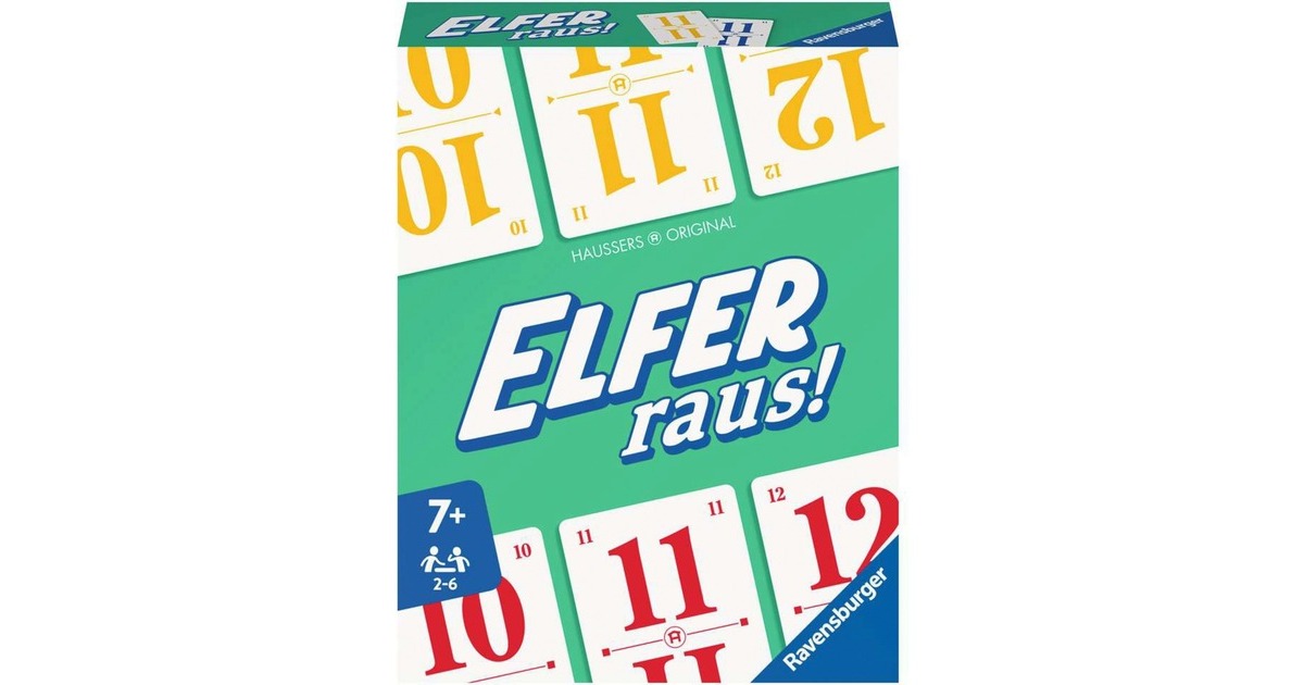 Ravensburger Elfer raus!, Kartenspiel
