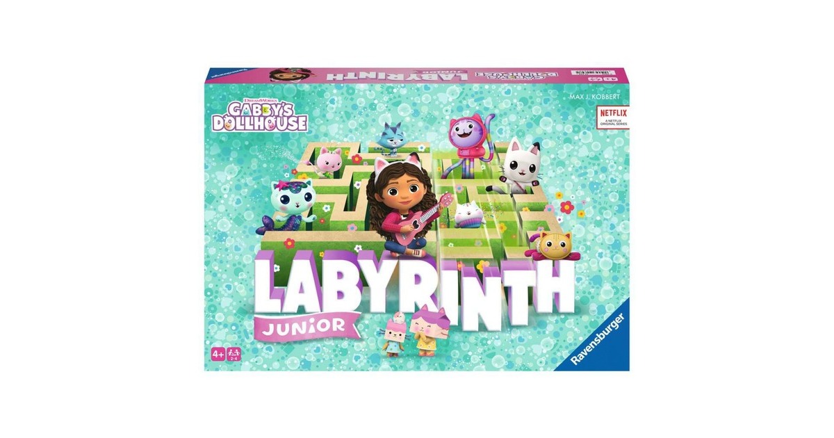 Ravensburger Gabby's Dollhouse Junior Labyrinth, Brettspiel