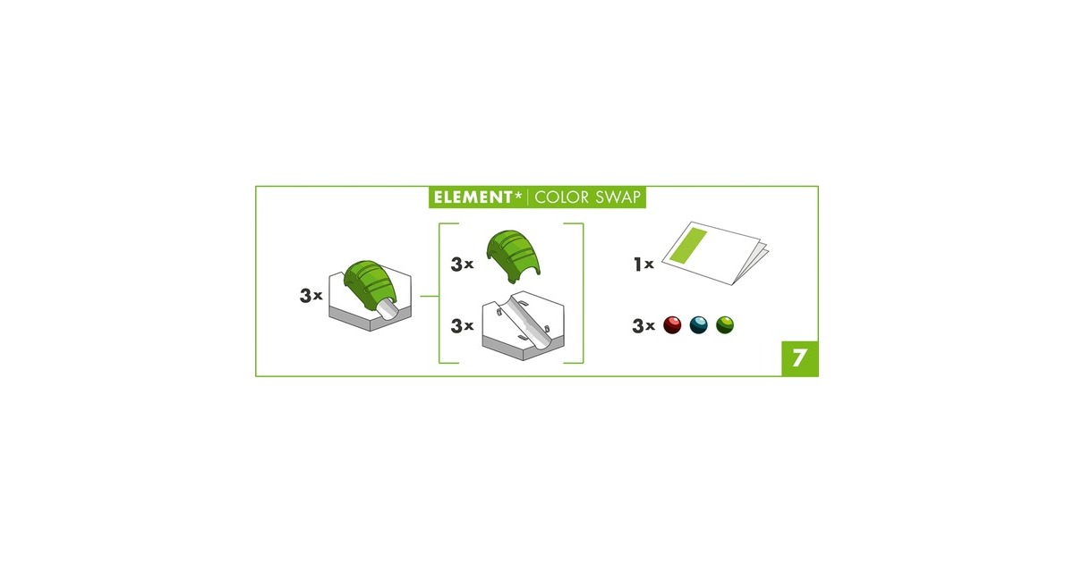 Ravensburger GraviTrax Element Color Swap, Bahn