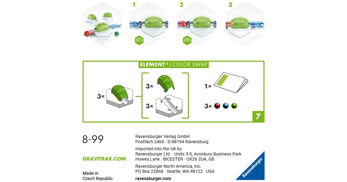 Ravensburger GraviTrax Element Color Swap, Bahn