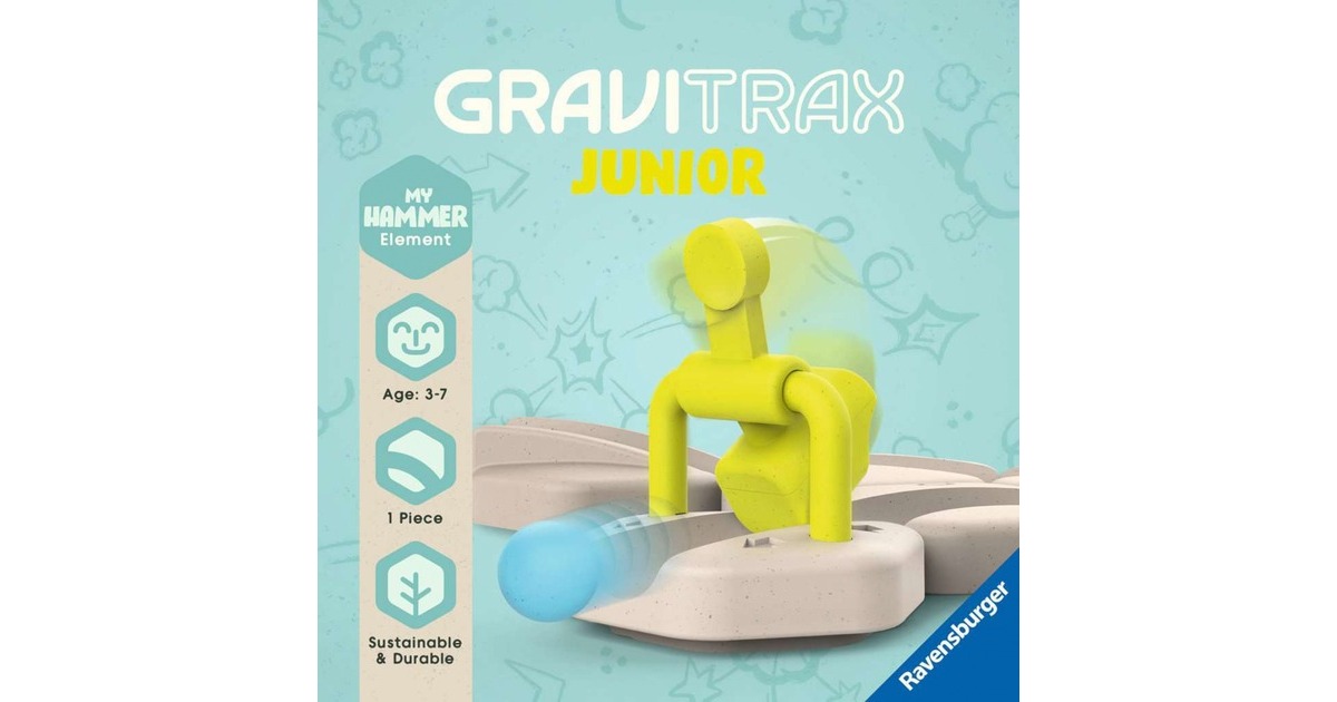 Ravensburger GraviTrax Junior Element Hammer, Bahn