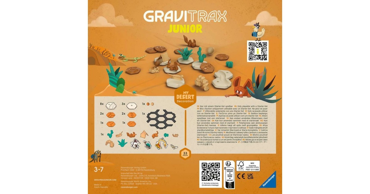 Ravensburger GraviTrax Junior Erweiterung Desert, Bahn