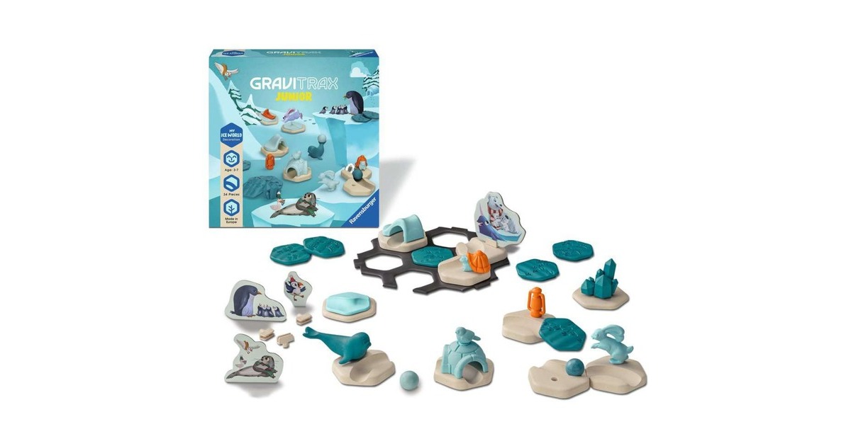 Ravensburger GraviTrax Junior Erweiterung Ice, Bahn