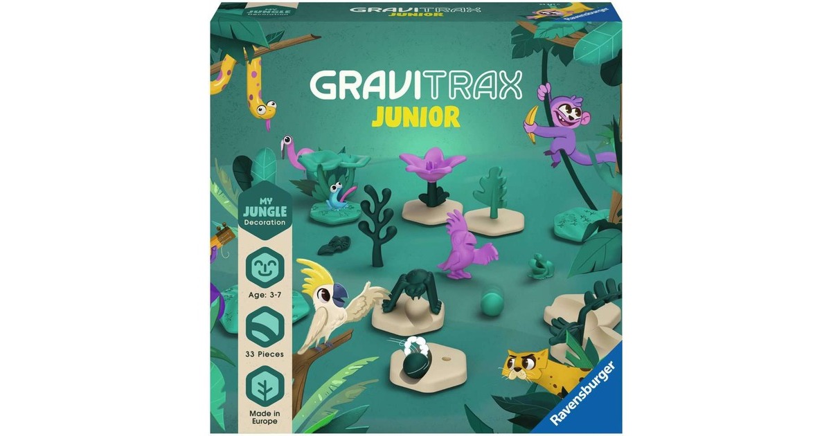 Ravensburger GraviTrax Junior Erweiterung Jungle, Bahn