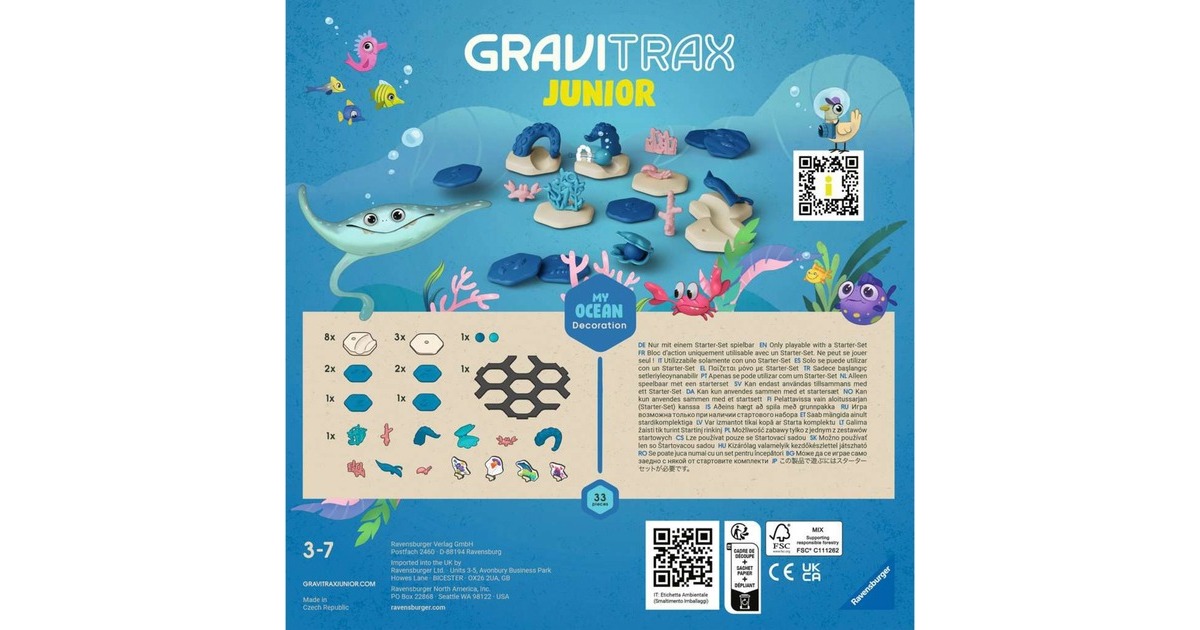 Ravensburger GraviTrax Junior Erweiterung Ocean, Bahn