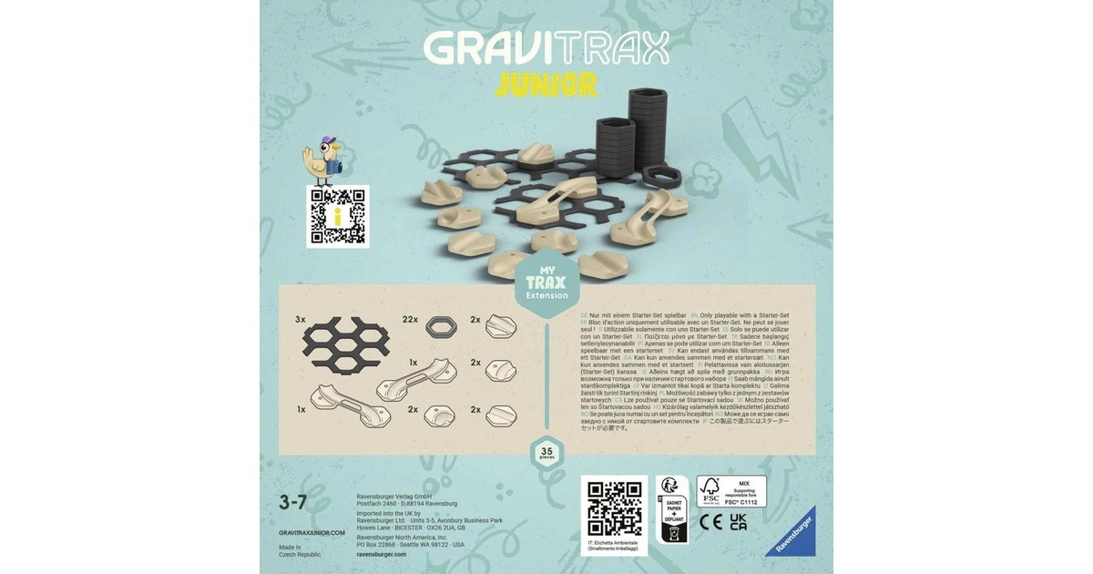 Ravensburger GraviTrax Junior Erweiterung Trax, Bahn