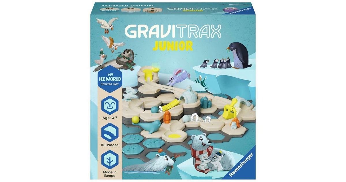 Ravensburger GraviTrax Junior Starter-Set L Ice, Bahn