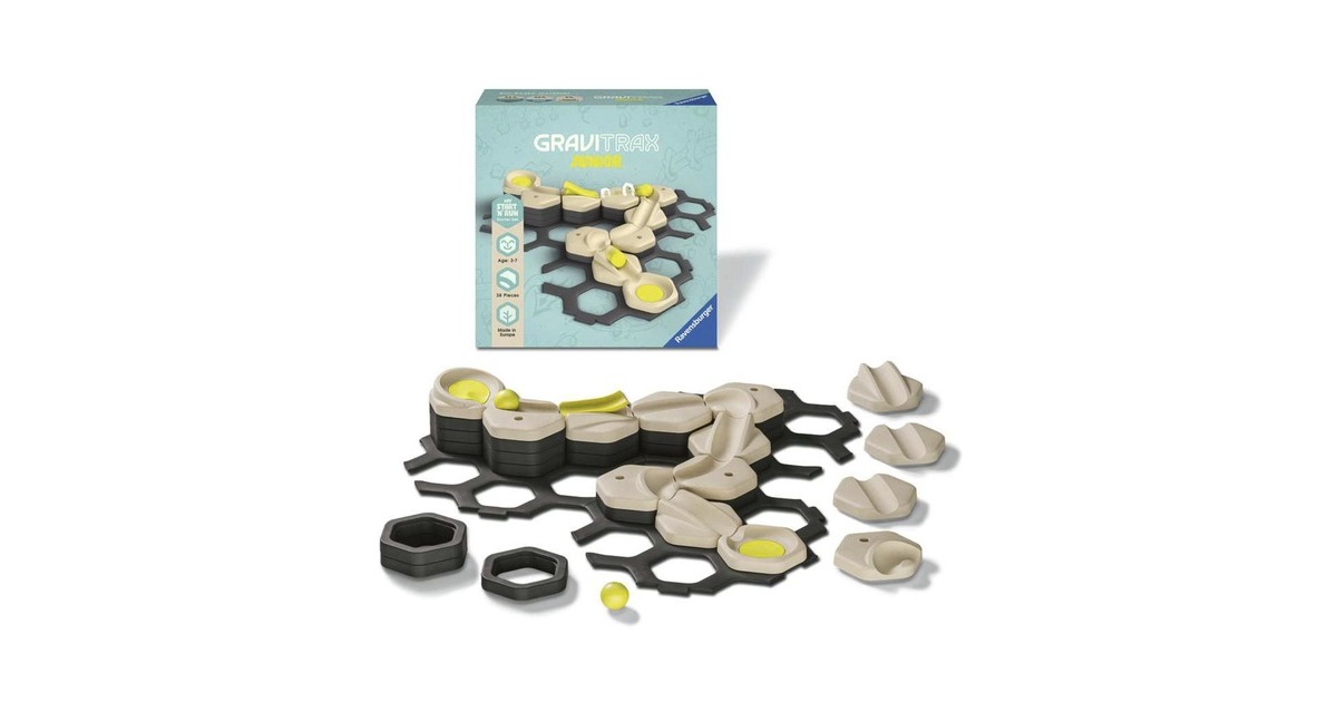 Ravensburger GraviTrax Junior Starter-Set S Start & Run, Bahn