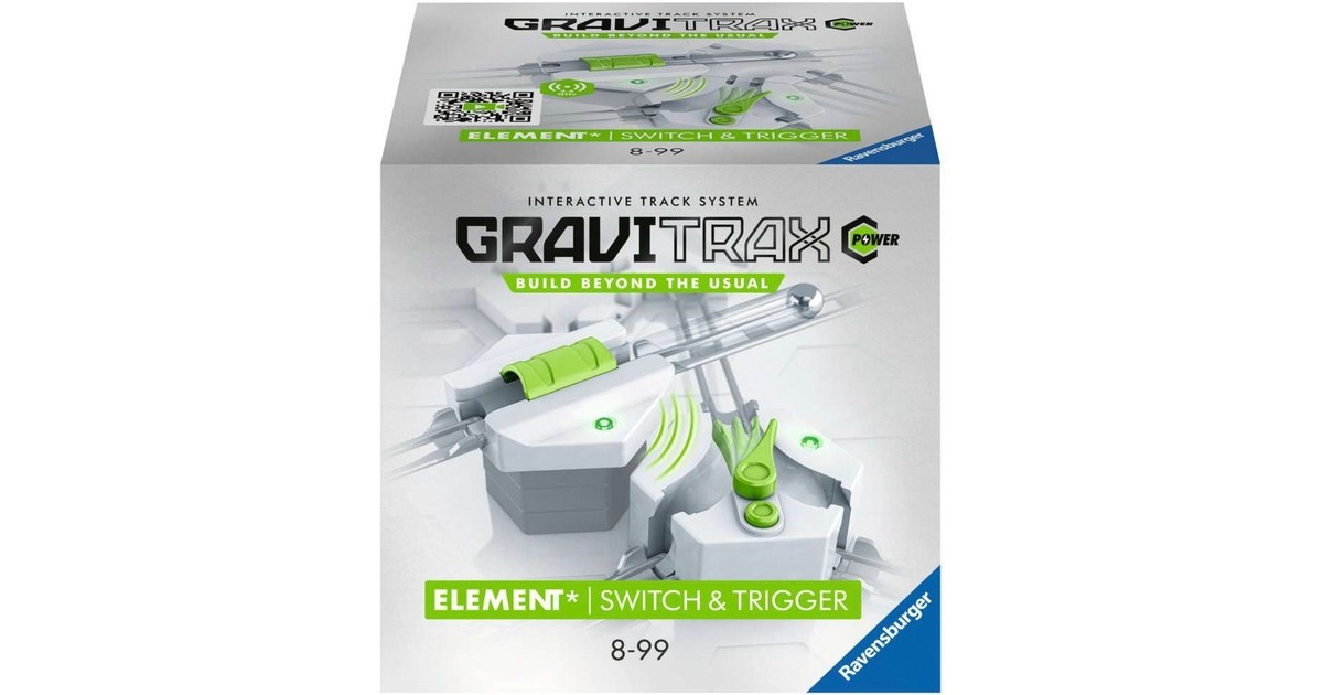 Ravensburger GraviTrax POWER Elemente Switch & Trigger, Bahn
