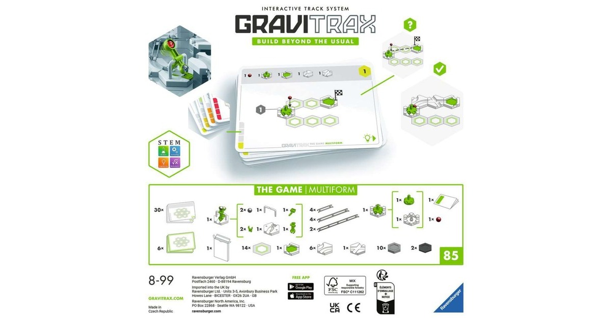 Ravensburger GraviTrax The Game multiform 27477, Lernspiel