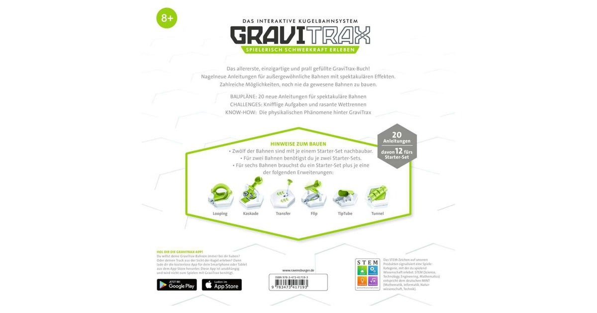 Ravensburger GraviTrax. Das Buch für Fans und Profis(Hardcover)