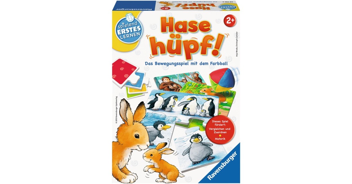 Ravensburger Hase hüpf!, Brettspiel