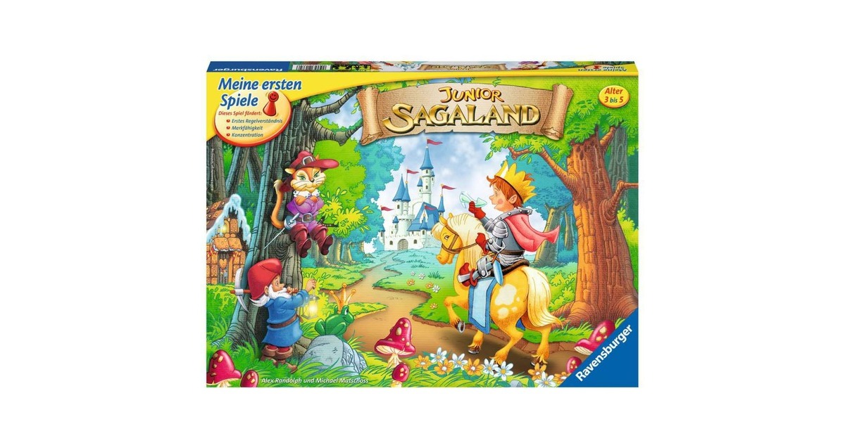 Ravensburger Junior Sagaland, Brettspiel