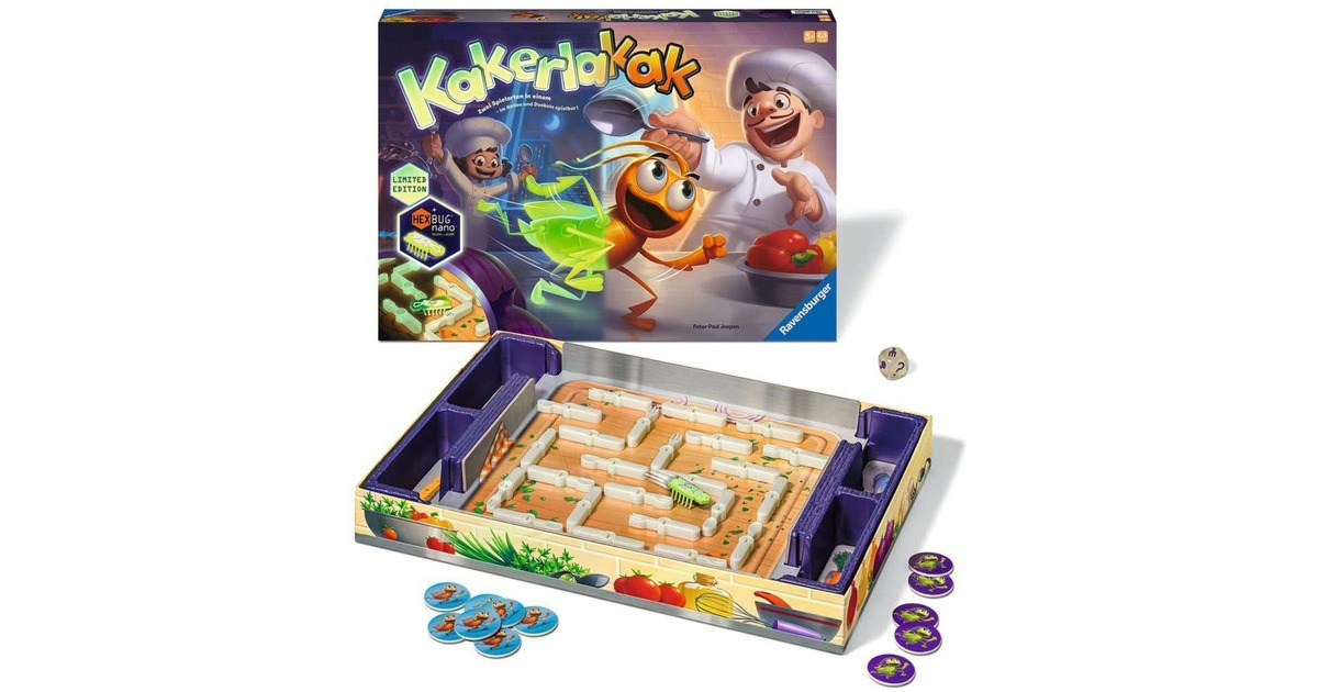 Ravensburger Kakerlakak Glow in the dark, Brettspiel