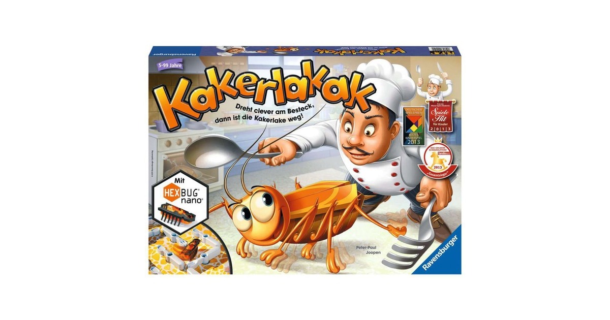 Ravensburger Kakerlakak, Brettspiel