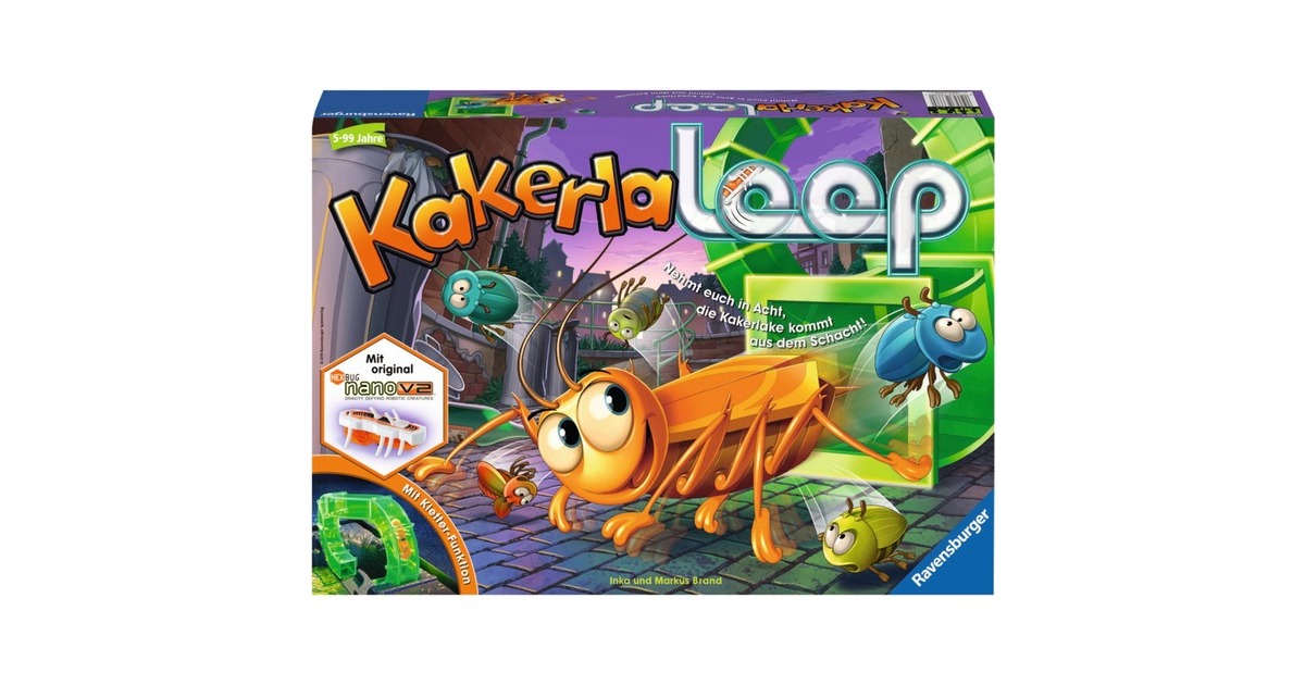 Ravensburger Kakerlaloop, Brettspiel