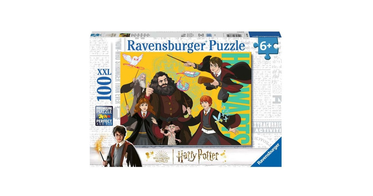Ravensburger Kinderpuzzle Der junge Zauberer Harry Potter(100 Teile)