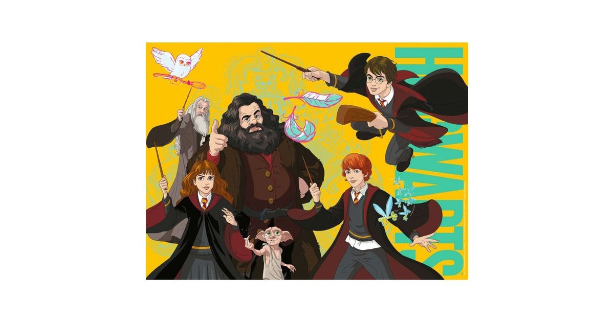 Ravensburger Kinderpuzzle Der junge Zauberer Harry Potter(100 Teile)