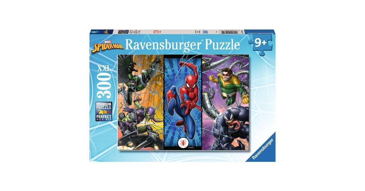 Ravensburger Kinderpuzzle Die Welt von Spider-Man(300 Teile)
