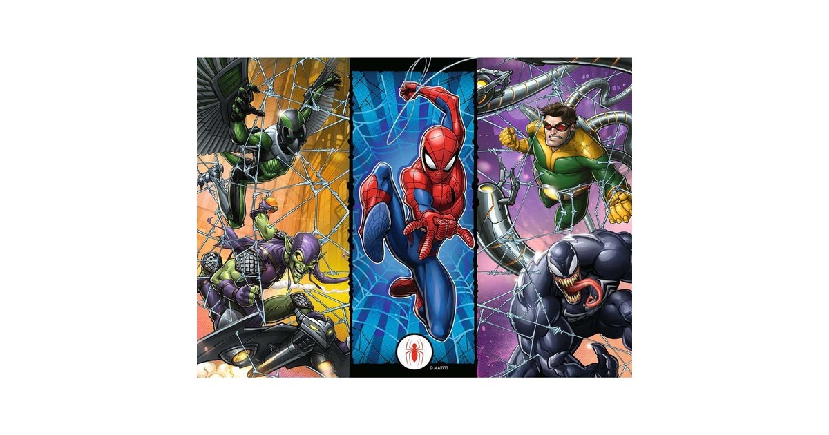 Ravensburger Kinderpuzzle Die Welt von Spider-Man(300 Teile)