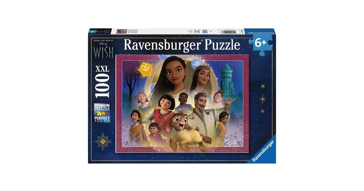 Ravensburger Kinderpuzzle Disney Das Reich der Wünsche(100 Teile)