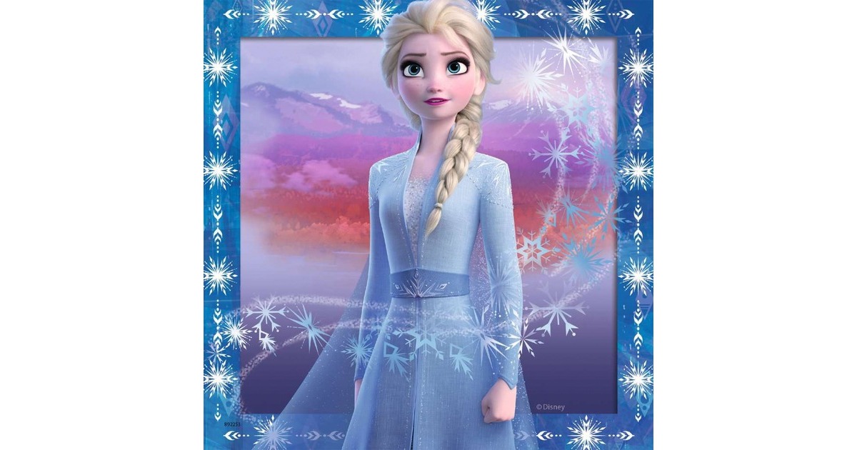 Ravensburger Kinderpuzzle Disney Frozen - Die Reise beginnt(3x 49 Teile)