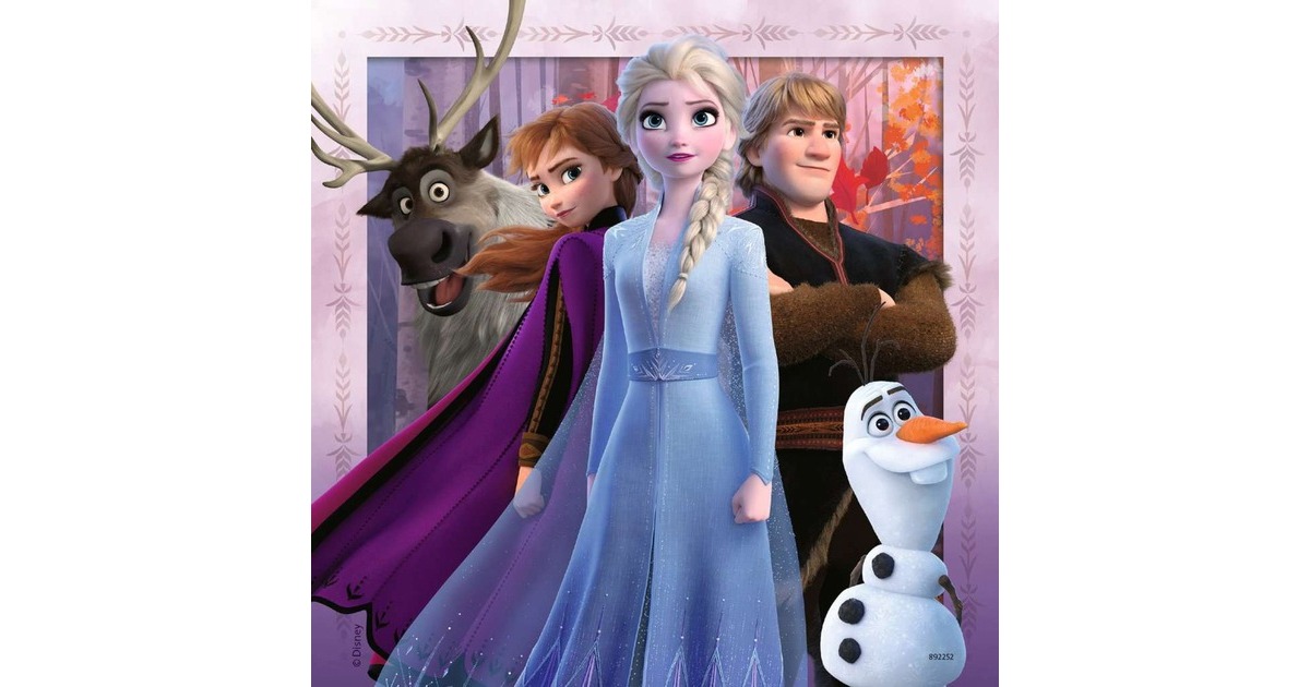 Ravensburger Kinderpuzzle Disney Frozen - Die Reise beginnt(3x 49 Teile)