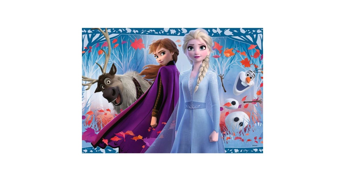 Ravensburger Kinderpuzzle Disney Frozen - Reise ins Ungewisse(2x 12 Teile)