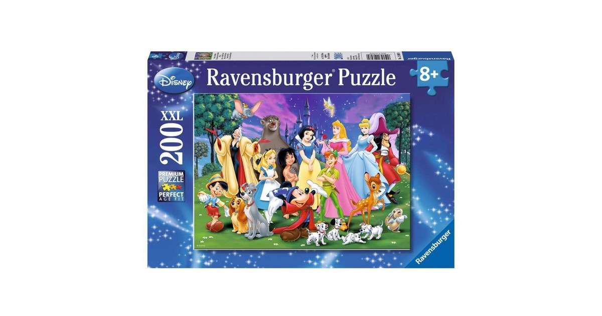 Ravensburger Kinderpuzzle Disney Lieblinge(200 Teile)