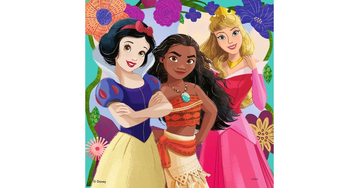 Ravensburger Kinderpuzzle Disney Princess Girl Power!(3x 49 Teile)