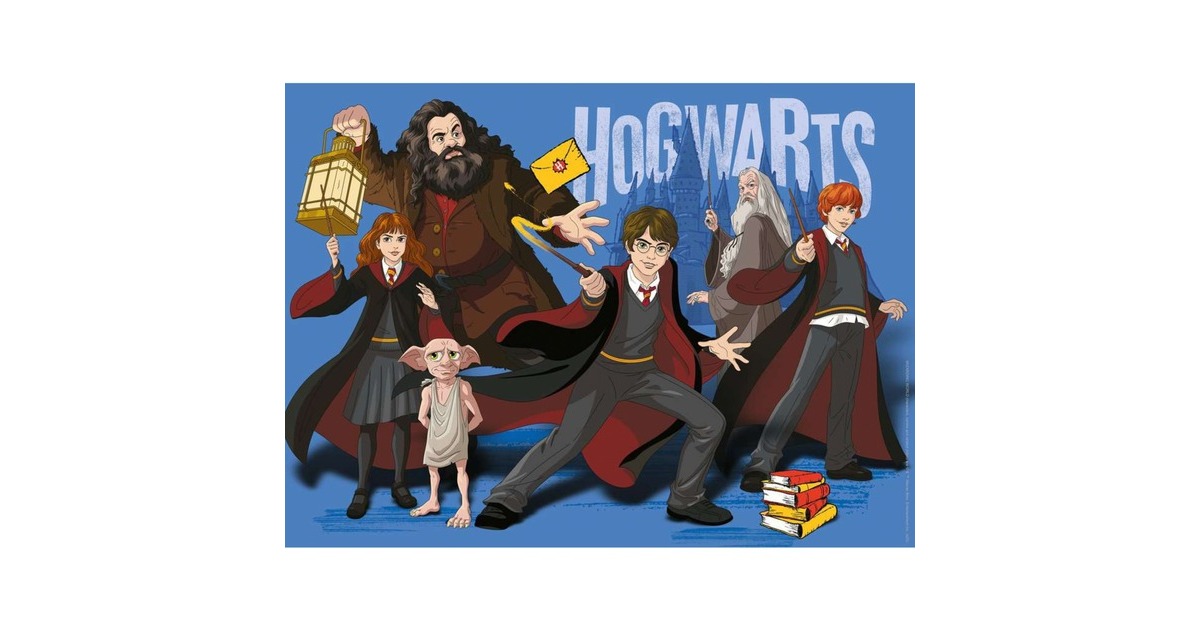 Ravensburger Kinderpuzzle Harry Potter & die Zauberschule Hogwarts(300 Teile)