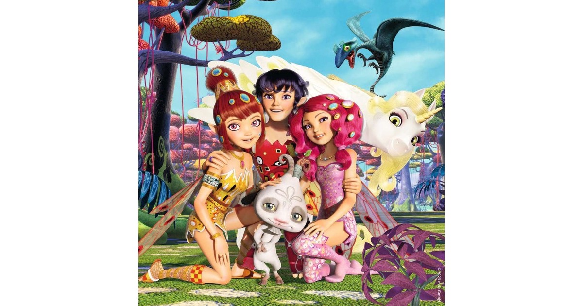 Ravensburger Kinderpuzzle Im Land der Elfen und Einhörner(3x 49 Teile)