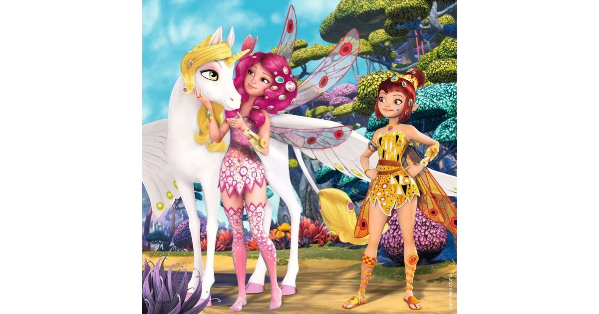 Ravensburger Kinderpuzzle Im Land der Elfen und Einhörner(3x 49 Teile)