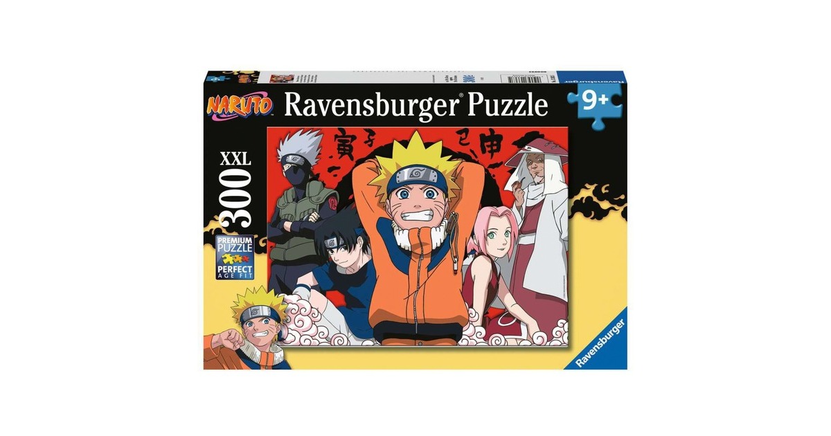 Ravensburger Kinderpuzzle Narutos Abenteuer(300 Teile)