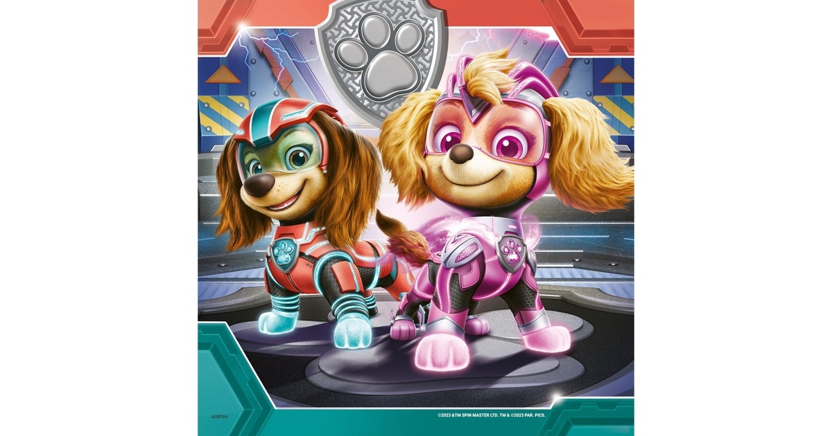Ravensburger Kinderpuzzle Paw Patrol: The Mighty Movie(3x 49 Teile)