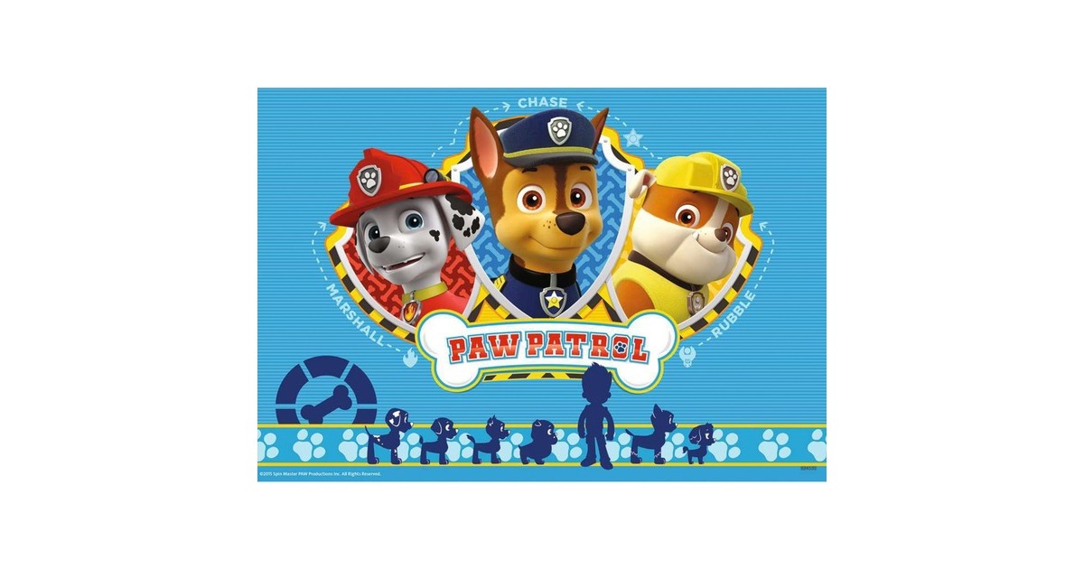 Ravensburger Kinderpuzzle Ryder und die Paw Patrol(2x 12 Teile)