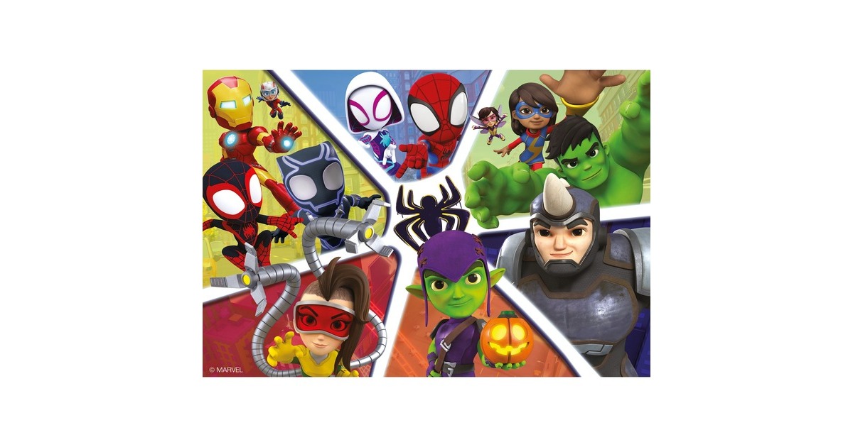 Ravensburger Kinderpuzzle Spidey und seine Super-Freunde(2x 24 Teile)