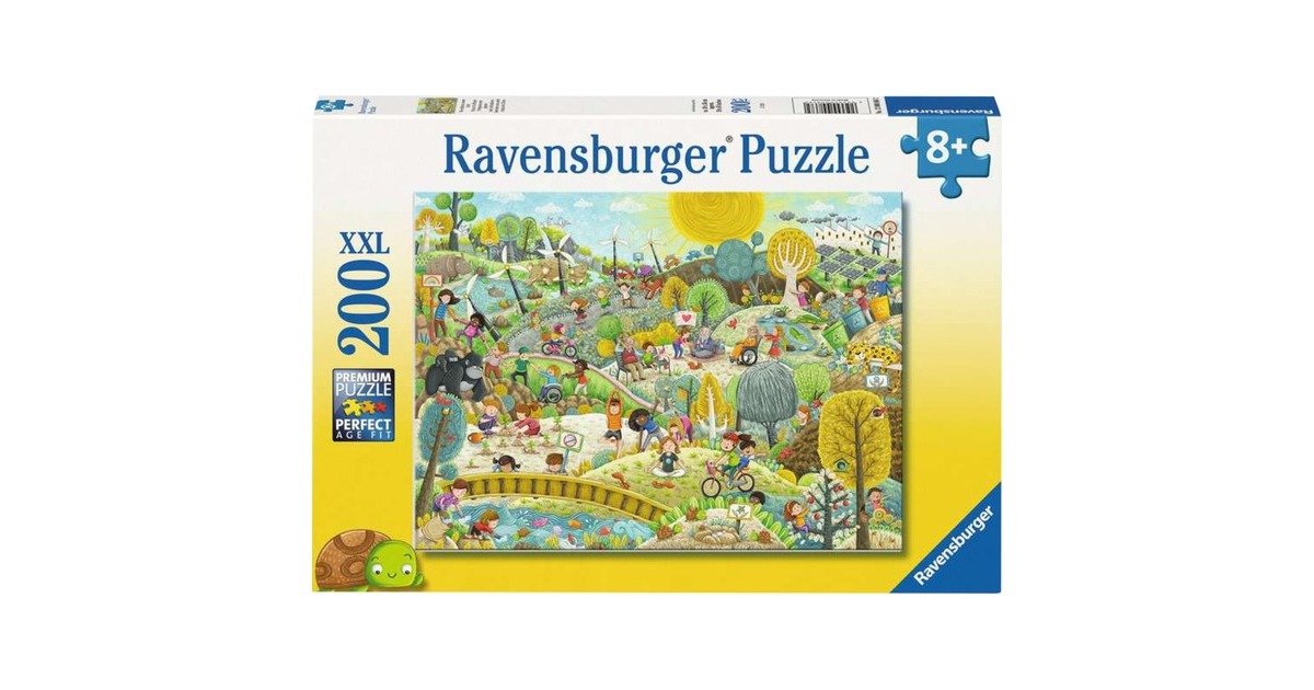 Ravensburger Kinderpuzzle Wir schützen unsere Erde!(200 Teile)