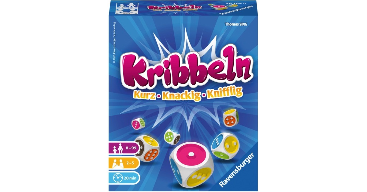 Ravensburger Kribbeln, Würfelspiel