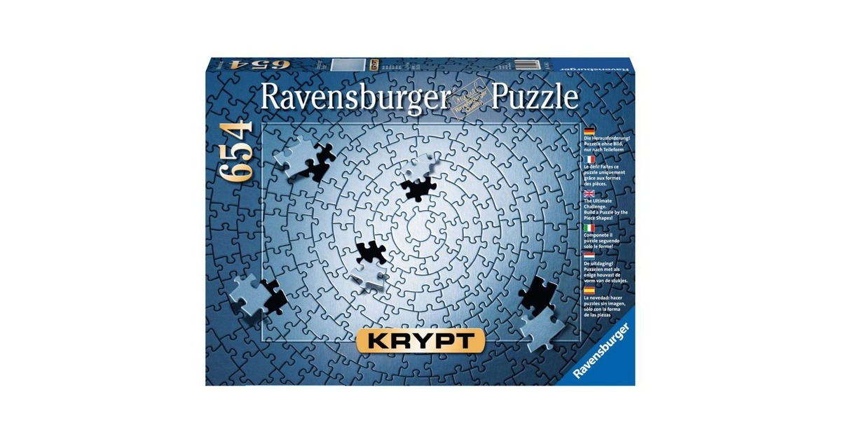 Ravensburger Krypt Silber, Puzzle