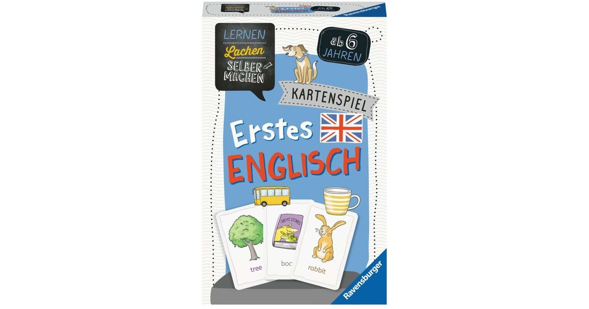 Ravensburger Lernen Lachen Selbermachen: Erstes Englisch, Lernspiel