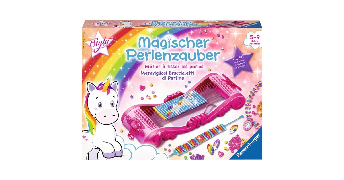 Ravensburger Magischer Perlenzauber Einhorn, Basteln