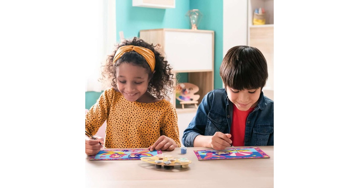 Ravensburger Malen nach Zahlen Junior - Bezaubernde Meerjungfrauen(2 Motive)
