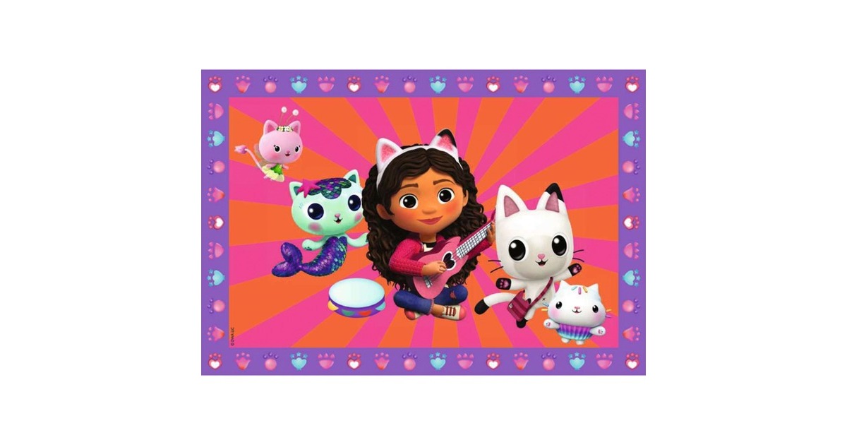 Ravensburger Malen nach Zahlen Junior - DreamWorks Gabby's Dollhouse(2 Motive)