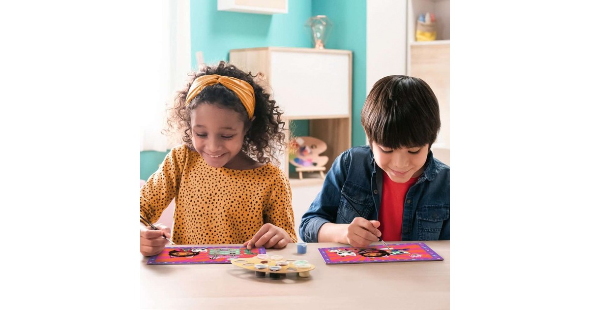 Ravensburger Malen nach Zahlen Junior - DreamWorks Gabby's Dollhouse(2 Motive)