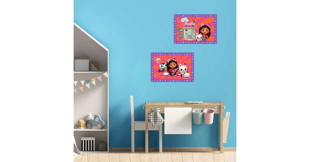 Ravensburger Malen nach Zahlen Junior - DreamWorks Gabby's Dollhouse(2 Motive)