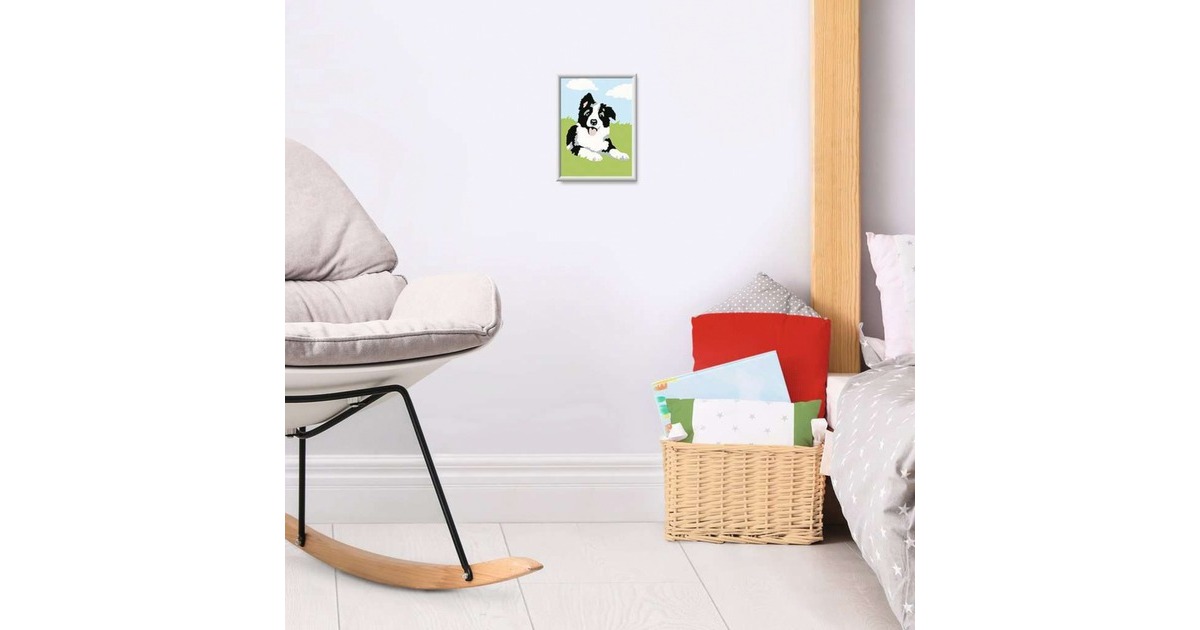 Ravensburger Malen nach Zahlen - Border Collie Welpe