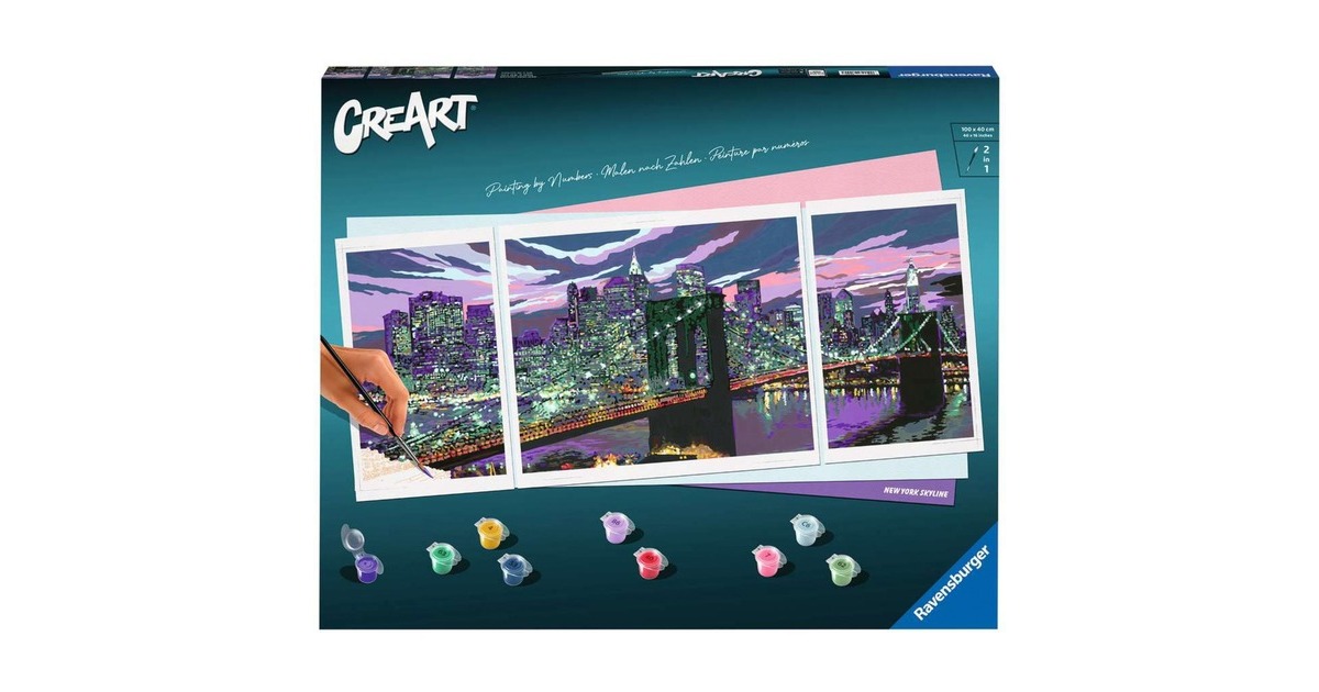 Ravensburger Malen nach Zahlen - Creart New York Skyline